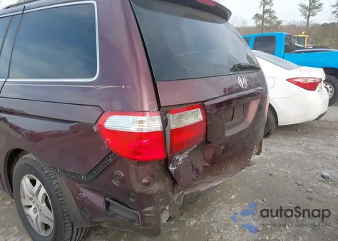 2007 Honda Odyssey Ex из США, поврежденный, VIN 5FNRL38487B042452